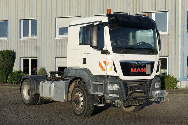 Standaard trekker MAN 18.460 TGS 4x4. HydroDrive, Klima, Hydraulik