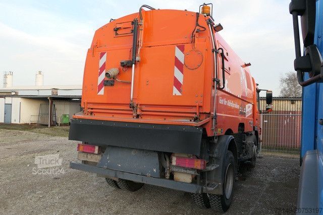 Veegmachine MERCEDES-BENZ 1323 L Atego 4x2, Faun Vaajet 6 R, Wassertank