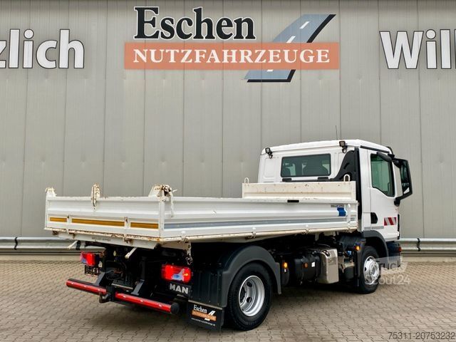 Driezijdige kipper bestelwagen MAN TGL 8.220 BB | erst 26TKM*MEILLER*Kamera*2x AHK
