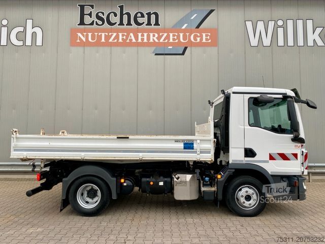 Driezijdige kipper bestelwagen MAN TGL 8.220 BB | erst 26TKM*MEILLER*Kamera*2x AHK