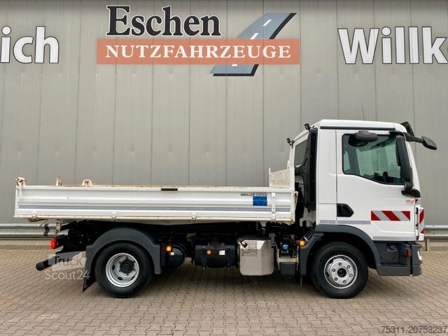 Driezijdige kipper bestelwagen MAN TGL 8.220 BB | erst 26TKM*MEILLER*Kamera*2x AHK