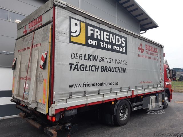 Plattewagen met zeil VOLVO FM 330 EEV Plane LBW 4x2