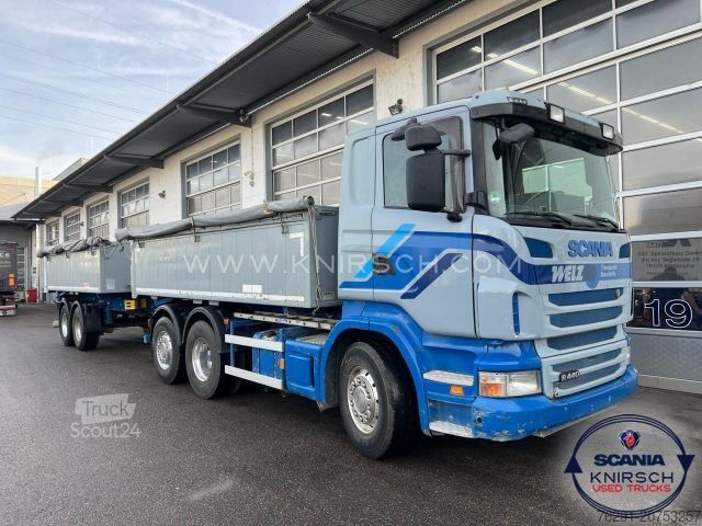 Driezijdige kipper SCANIA R 440 LB6x2*4MSA Kempf 2 Seitenkipper mit