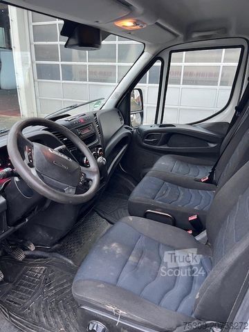 Vrachtwagen met bakwagen IVECO Daily 35-160 Koffer/LBW/Klima/R Kamera/Standheiz