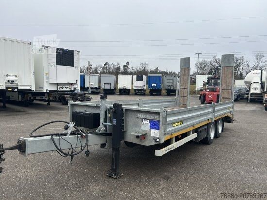 Dieplader oplegger HUMER TANDEMANHäNGER, BAGGERTRANSPORT HTT 1400