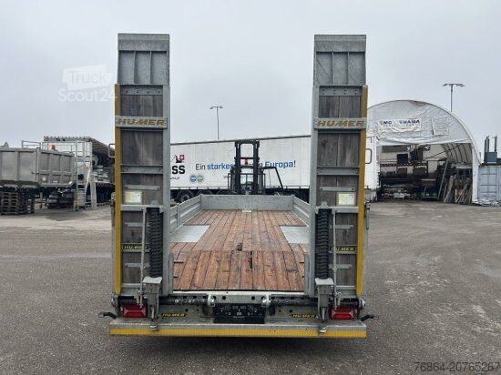 Dieplader oplegger HUMER TANDEMANHäNGER, BAGGERTRANSPORT HTT 1400