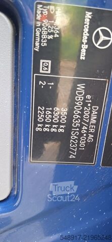Szállítófurgon Mercedes-Benz Sprinter 316 mit Glasaufbau