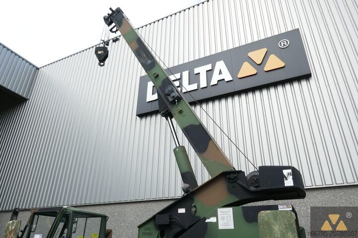 Grubaus reljefo kranas Terex LRT110 Ex-Army