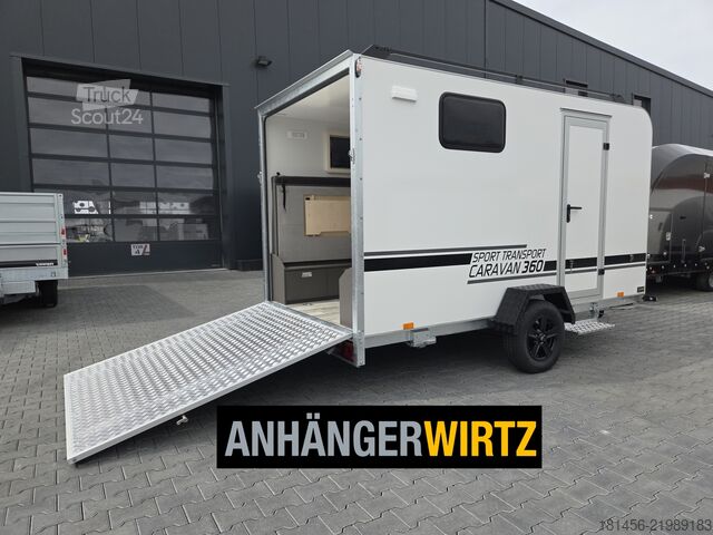 Araba römorku trailershop TFS 360 Motorrad Reise Sport Camper Bett