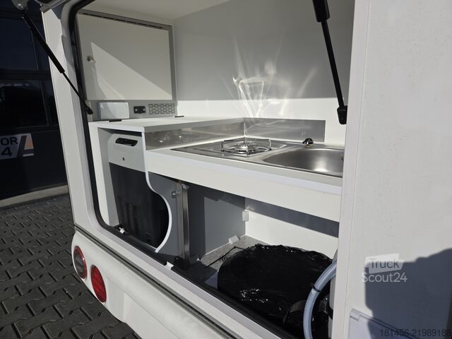 Biltrailer trailershop TMC 25 Mini Tommy schlafen campen reisen