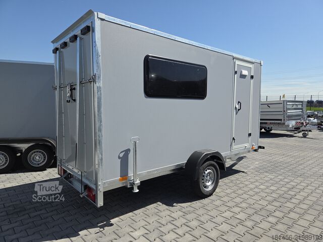 причіп для мотоцикла trailershop TFDG 360 Motorrad Reise Sport Fenster