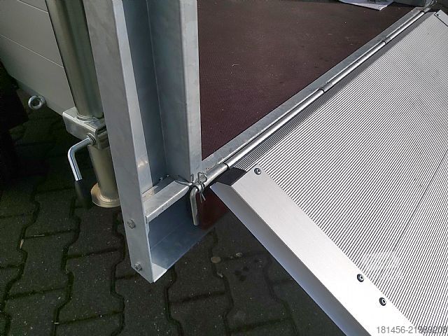 مقطورة سيارة Anssems Alu Deckel GTB 750 211x126x118cm Heckrampe direkt verfügbar