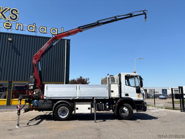 Iveco Eurocargo 140E21 + FASSI F 95 A 4x extensible + EURO 6  KM + TÉLÉCOMMANDE TR1770 Iveco Eurocargo 140E21 + FASSI F 95 A 4x extendable +...