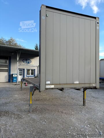 Değiştirilebilir platform kasa Krone BDF 7,82m Plattform flach 150mm