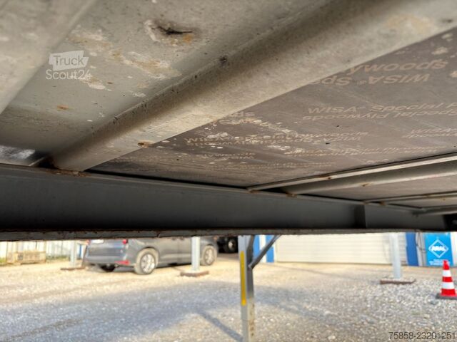 Değiştirilebilir platform kasa Krone BDF 7,82m Plattform flach 150mm