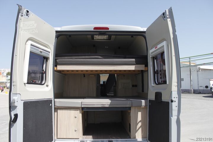 Pārbūvēta kempera furgons Fiat Ducato Weinsberg Carabus 2023 | manuales | L3H2
