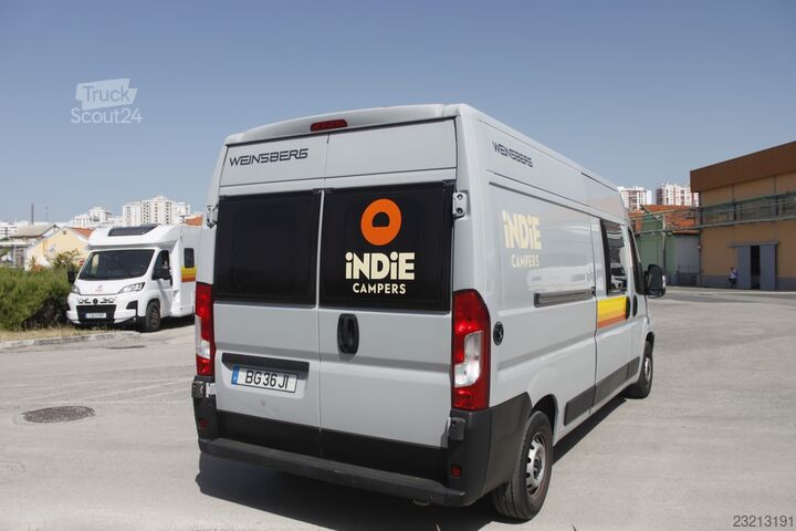 Pārbūvēta kempera furgons Fiat Ducato Weinsberg Carabus 2023 | manuales | L3H2