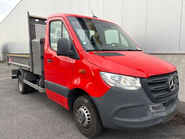 Tipper Mercedes-Benz Sprinter 514 *Kipper*Trekhaak*OpenLaadbak*Airco*