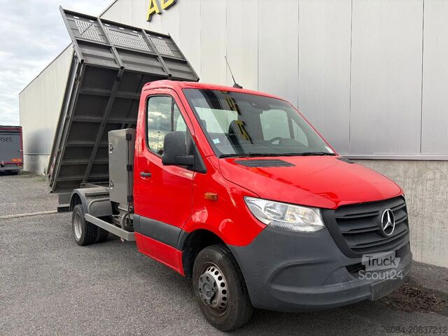 Tipper Mercedes-Benz Sprinter 514 *Kipper*Trekhaak*OpenLaadbak*Airco*