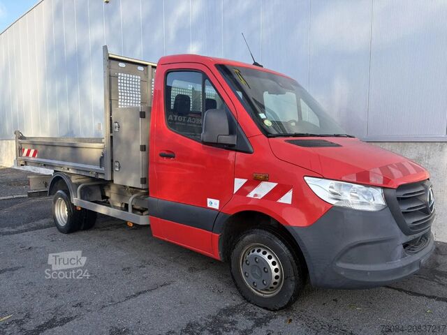 Tipper Mercedes-Benz Sprinter 514 *Kipper*Trekhaak*OpenLaadbak*Airco*