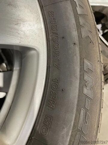 Wheels with tire set Bridgestone *Mercedes velgen 17 inch met Bridgestone banden...