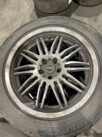 Wheels with tire set General Tire Dotz velgen met General Tire Grabber banden 255...