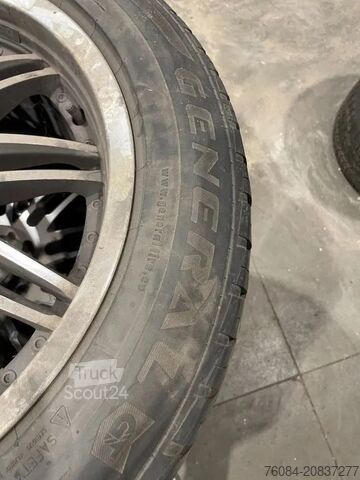 Wheels with tire set General Tire Dotz velgen met General Tire Grabber banden 255...