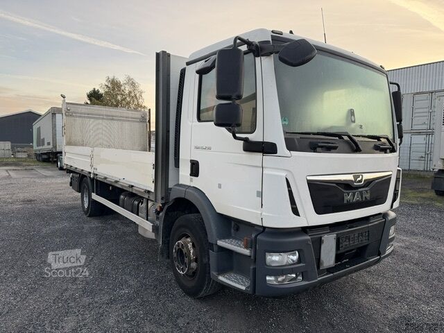 Avolava kuorma-auto MAN TGM 15.290 BL Pri LBW 1,5to TÜV Klima