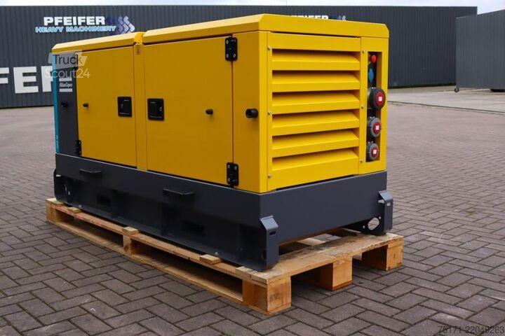 Agregat Atlas Copco QAS 40 ST3 Valid inspection, Diesel, 40 kVA