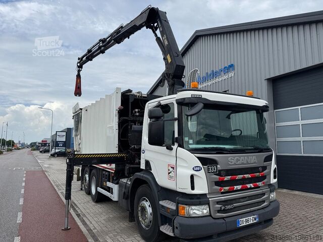 Kranwagen Scania P360 6x2, HIAB 188 E-3, SEMAT Evolupac