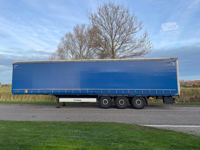 Curtain sided Krone N/A Bordwande / Zijborden / NL Trailer / Tuv-AP...