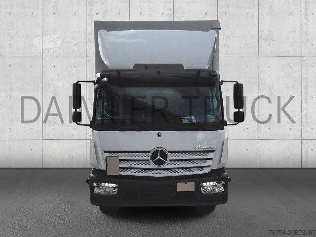 Flatbed truck Mercedes-Benz Atego 1224 L 4X2 Pritsche Plane LBW Klima