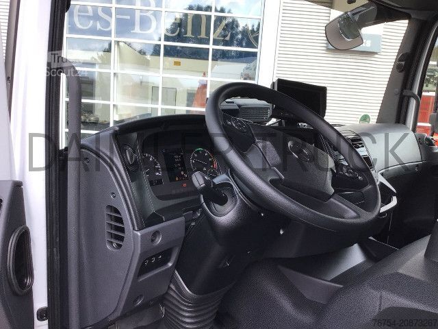 Flatbed truck Mercedes-Benz Atego 1224 L 4X2 Pritsche Plane LBW Klima