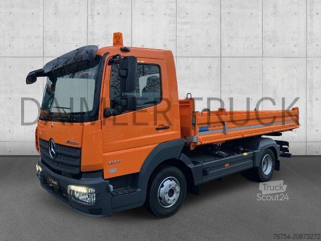 Furgón volquete Mercedes-Benz Atego 823 K Meiller Kipper Trigenius Klima AHK