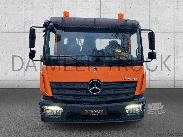Furgón volquete Mercedes-Benz Atego 823 K Meiller Kipper Trigenius Klima AHK