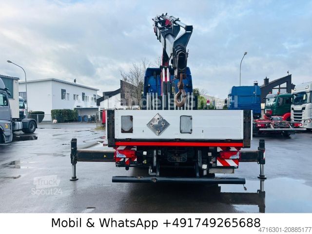 Flatbed truck MAN TGX 26.540 XLX BL 6x2 FASSI F455 *Funk/Lenk+Lift