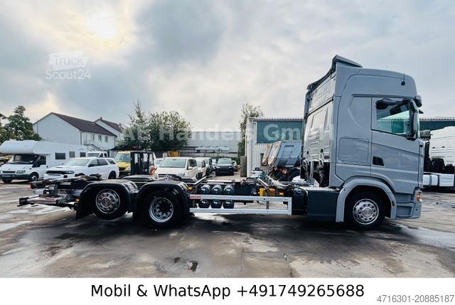Camion con cassone intercambiabile SCANIA S450 HighLine BDF *Retarder/Lenk+Lift/Multi/LBW