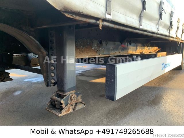 Odprta polprikolica s ponjavo KRONE SD MEGA *Edscha/Tautliner/Liftachse/