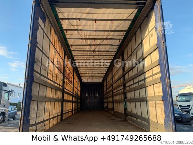 Odprta polprikolica s ponjavo KRONE SD MEGA *Edscha/Tautliner/Liftachse/