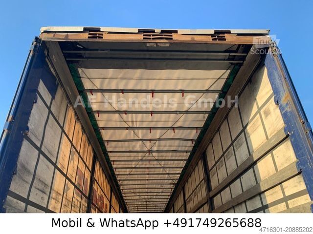 Odprta polprikolica s ponjavo KRONE SD MEGA *Edscha/Tautliner/Liftachse/