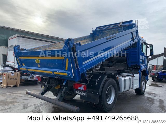 Three-sided tipper truck MAN TGS 18.400 NN BL 4x2 Meiller *Retarder/AHK/LDW