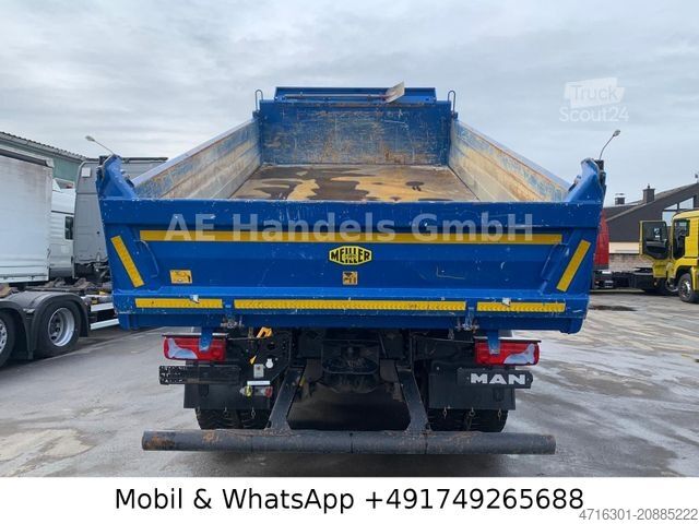 Three-sided tipper truck MAN TGS 18.400 NN BL 4x2 Meiller *Retarder/AHK/LDW