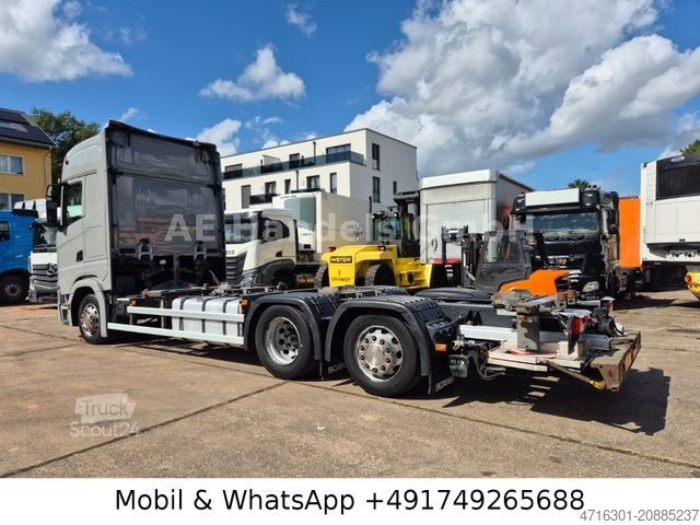 Camion con cassone intercambiabile SCANIA S450 HighLine BDF *Retarder/Lenk+Lift/Multi/LBW