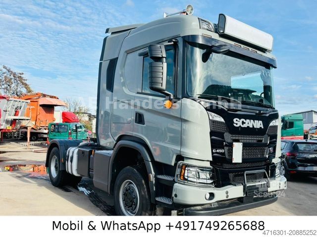 Standard tractor unit SCANIA G 450 LoF Zul. 4x4 Flachdach*2-Kreis-Hydr/AP/LDW