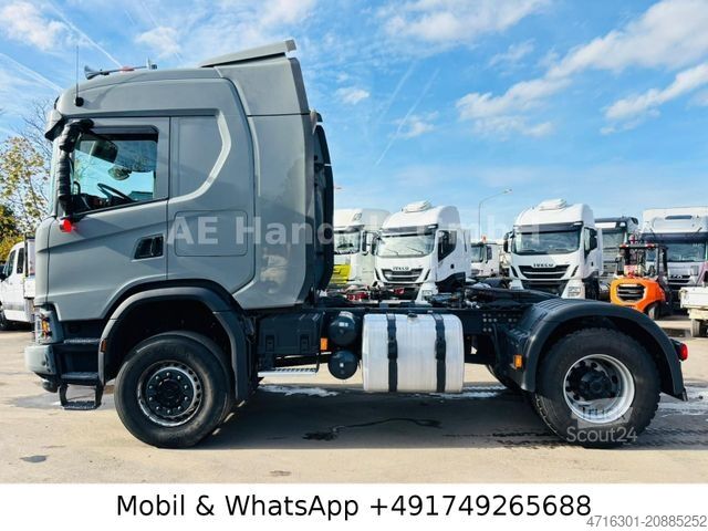 Standard tractor unit SCANIA G 450 LoF Zul. 4x4 Flachdach*2-Kreis-Hydr/AP/LDW