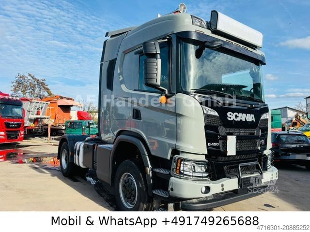 Standard tractor unit SCANIA G 450 LoF Zul. 4x4 Flachdach*2-Kreis-Hydr/AP/LDW