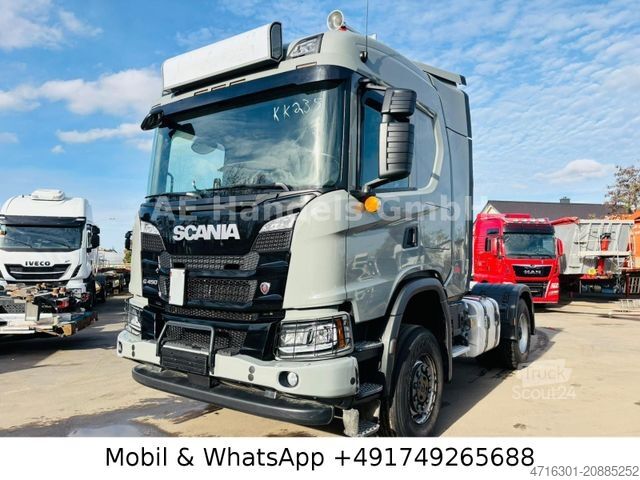 Standard tractor unit SCANIA G 450 LoF Zul. 4x4 Flachdach*2-Kreis-Hydr/AP/LDW