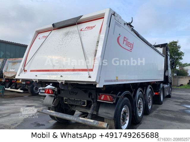 Billenős félpótkocsi FLIEGL DHKA Aluminium Kasten*24m³/Liftachse/Alcoa/Wabco