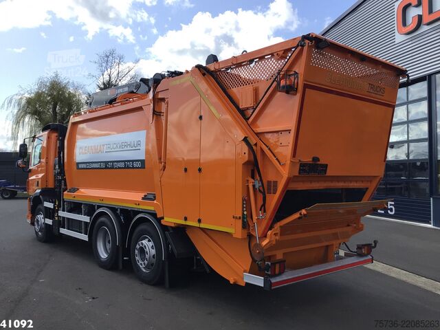 Šiukšlių surinkimo transporto priemonė DAF FAN CF 340 Hiab 23 ton/meter laadkraan