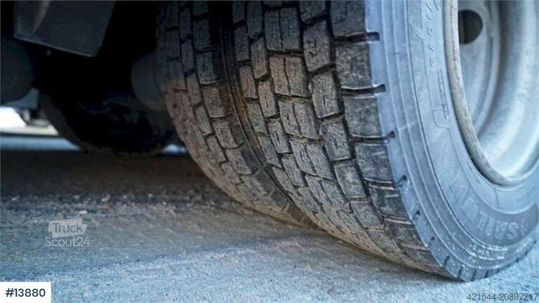 Kufr Mercedes-Benz Atego 818 box truck.